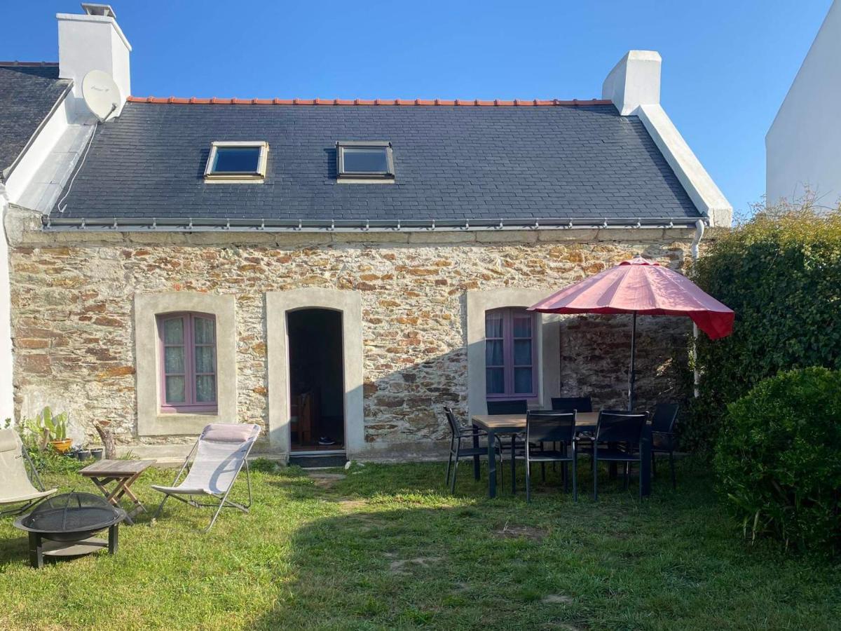 Charmante Maison En Pierre Avec Jardin A Bangor, A 1500 M De La Plage De Vazen - Fr-1-418-157 Экстерьер фото